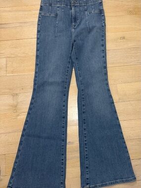 We The Free Vintage Indigo Flare Jeans